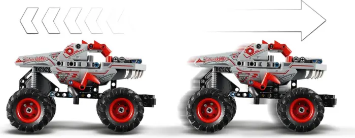 LEGO® Technic Monster Jam ThunderROARus – камион со повлекување (42200) – слика 4