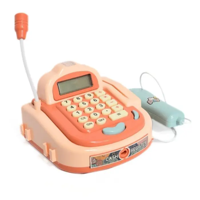 Kids' cash register with scanner, groceries and money, sound and lights – image 2