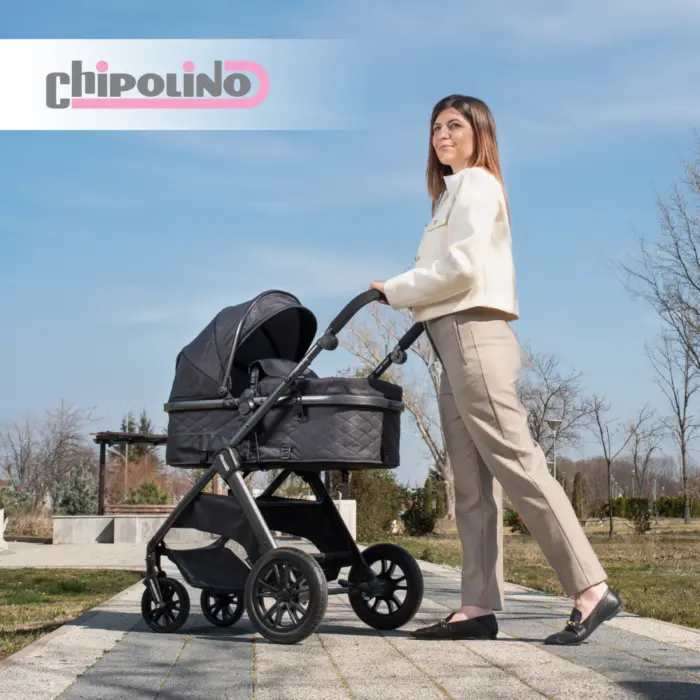 Karrocë për bebe Harmony- Flamingo