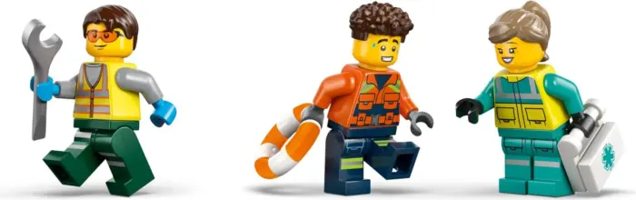 LEGO® City Комбинации: авион, сервисен камион и ховеркрафт (60505) – слика 6
