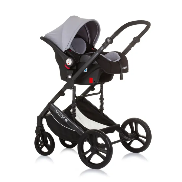 Karrocë për bebe Amore- Ash Grey