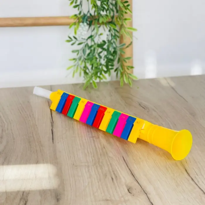Kids' melodica with 13 notes and colorful keys, 41.5 cm – image 5
