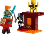 LEGO® Minecraft™ Битка со лавата во Нетхер (21266)