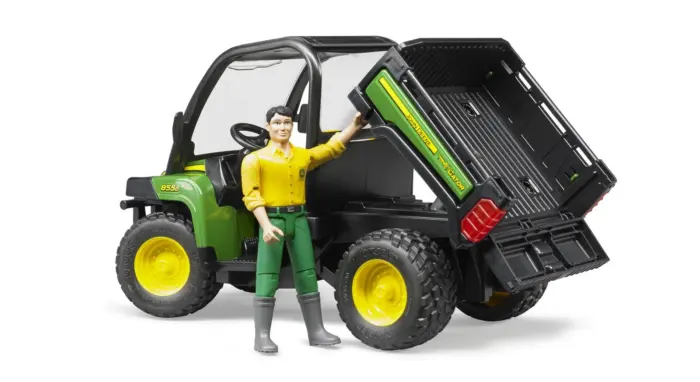 Bruder Возило John Deere Gator XUV 855D со возач, 1:16 – слика 3