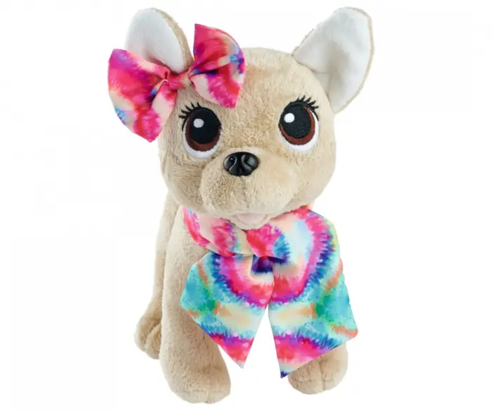 Simba ChiChi LOVE Batik Style plush dog with a colourful bag, 20 cm – image 4