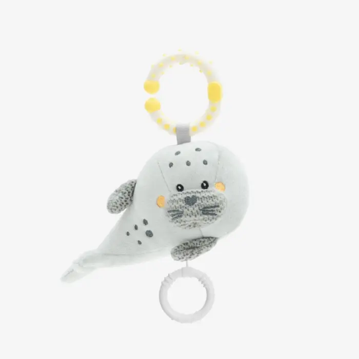 Kikka Boo Soft musical toy seal Seally Me, 15 cm