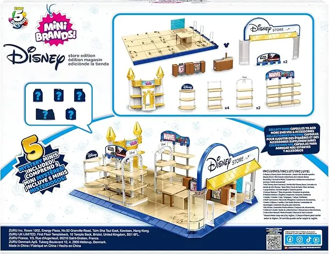 Disney Mini Store Playset – interactive “store” display for mini Disney figures