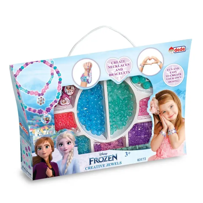 Dede Сет монистри Frozen за ѓердани и нараквици, кутија со рачка