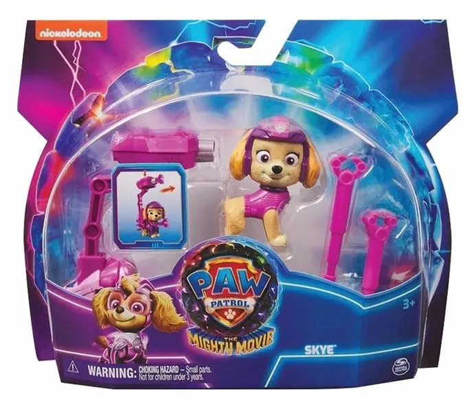 Spin Master Paw Patrol The Mighty Movie pup figure with accessories (assorted)