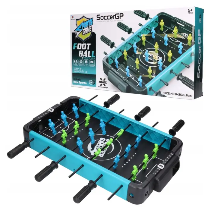 Tabletop Foosball Tabletop football game for two players · Age 3+