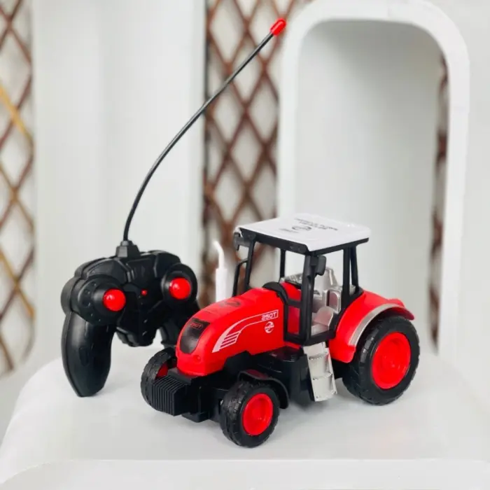 Remote control tractor with lights, 27 MHz – image 2