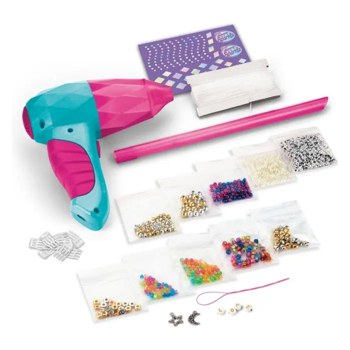 Cra-Z-Art Сет за украсување коса Shimmer 'n Sparkle Gem Air Styler – слика 2