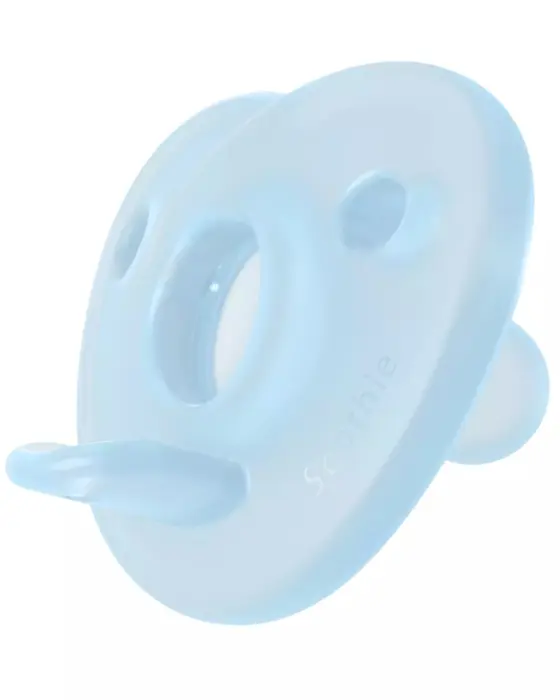 Philips Avent Soothie silicone soother 0–6 months, 2 pieces, blue