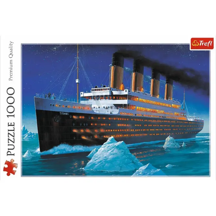 Trefl Puzzle Titanik, 1000 pjesë, 68 x 48 cm – foto 2