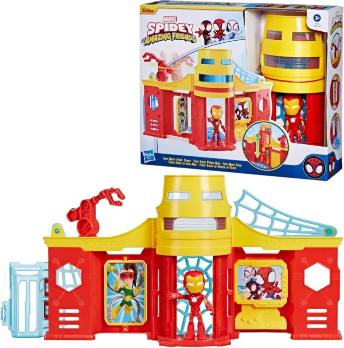 Stark Tower Playset – bazë e shkëlqyer e Iron Man nga bota e Spidey