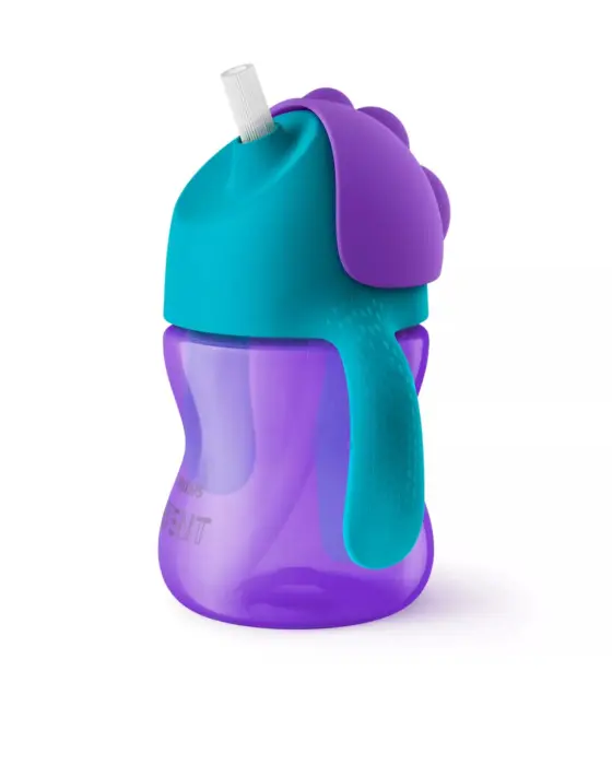 Philips Avent Gotë me kallam 200 ml, 9+ muaj, vjollcë dhe ujëgjelbër