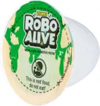 Robo Alive Attacking T‑Rex – motorized green T‑Rex that walks, with ‘twitching’ and glowing eyes