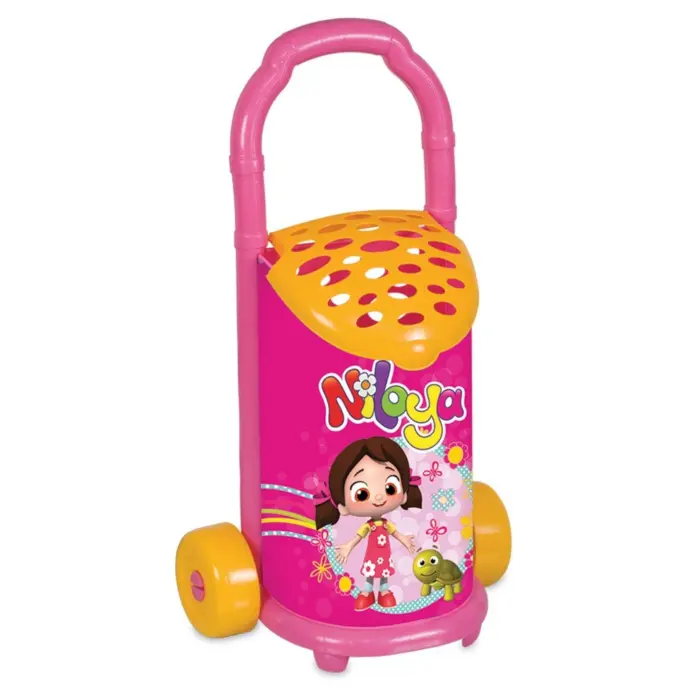 Dede Количка за пазар Niloya со намирници и садови за играње – слика 2