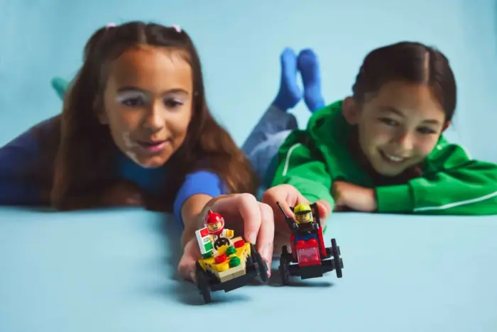 LEGO® City Racing vehicle pack: Pizza vs. Firefighters (60458)