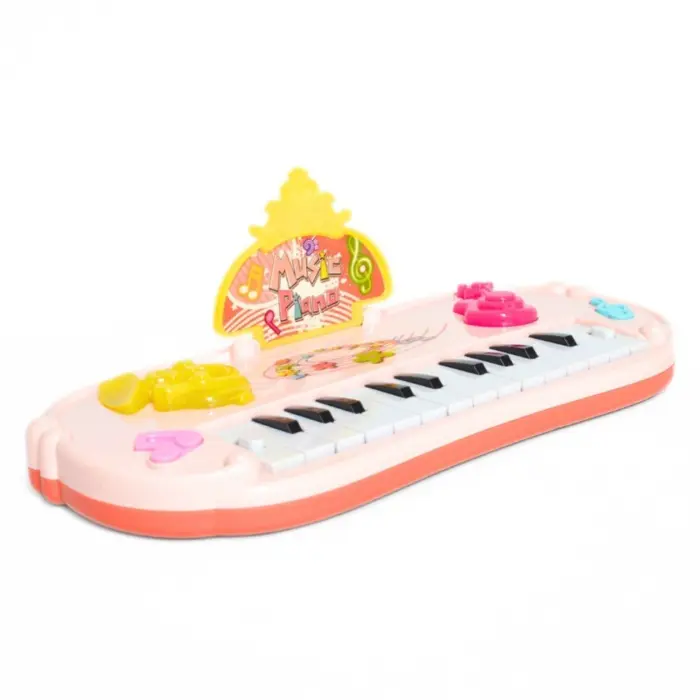 Детско пијано Little Pianist со 22 копчиња, звук и светла – слика 3