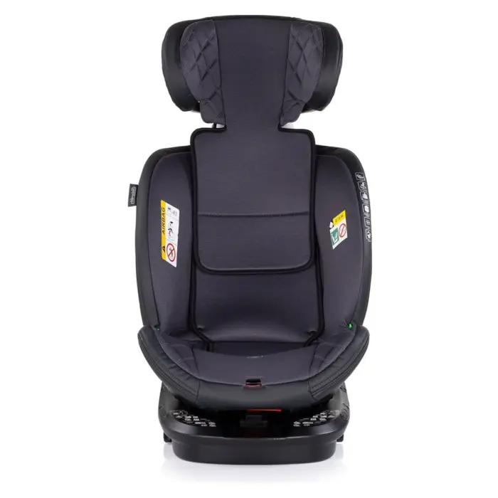 Karrige makine CHIPOLINO Hypnotic 360° i-Size me ISOFIX, 40-150 cm, antracit, STKHYP0253AN
