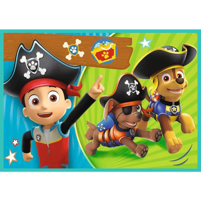 Trefl Сложувалка 4 во 1 Paw Patrol – Веселата екипа, 12, 15, 20 и 24 парчиња – слика 5