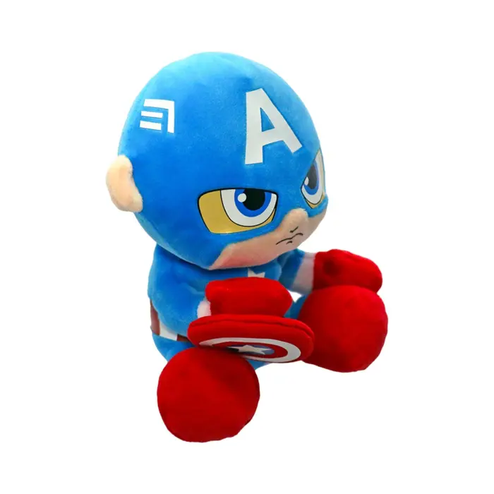 Ty Beanie Babies Marvel плишан Капетан Америка со штит, 15 cm – слика 2