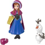 Lodra Disney Frozen – kukull Snow Color Reveal me 6 befasi për t'u zbuluar