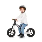 Balance bike Spark – black and white