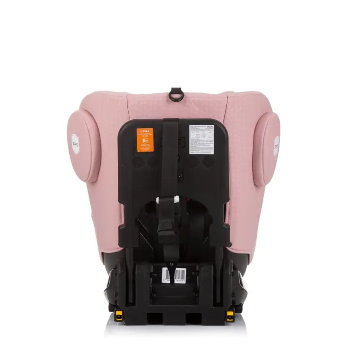 Chipolino Автоседиште Peak 360° i-Size 40–150 cm со ISOFIX, фламинго (розово) – слика 6