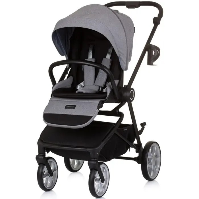 Chipolino Linea 3-in-1 baby stroller, Ash (grey)