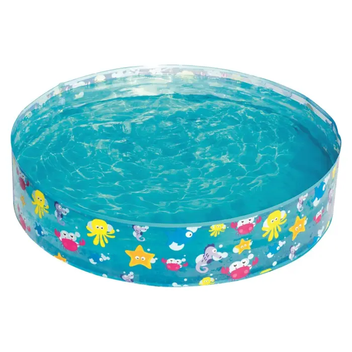 Bestway Pishinë për fëmijë Fill ‘n Fun me motive detare, Ø122 x 25 cm