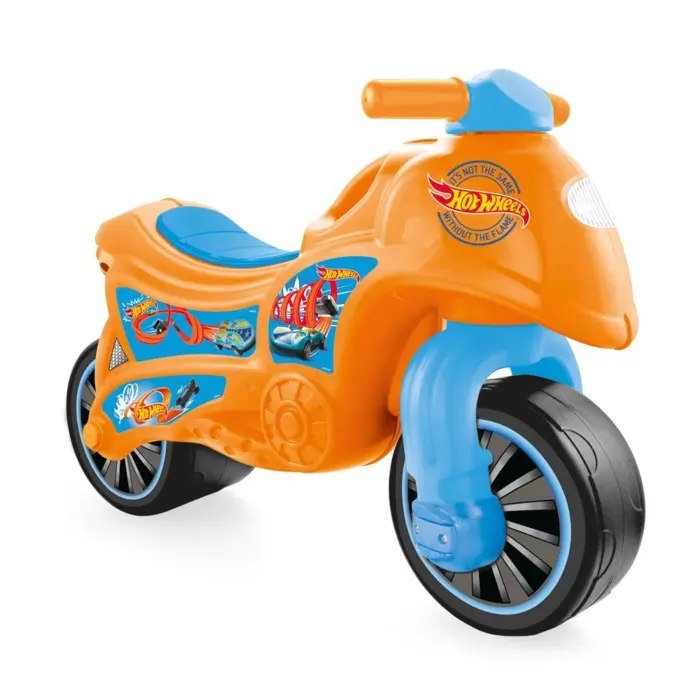 Dolu Мотор туркалка Hot Wheels за деца, портокалов со сини детали