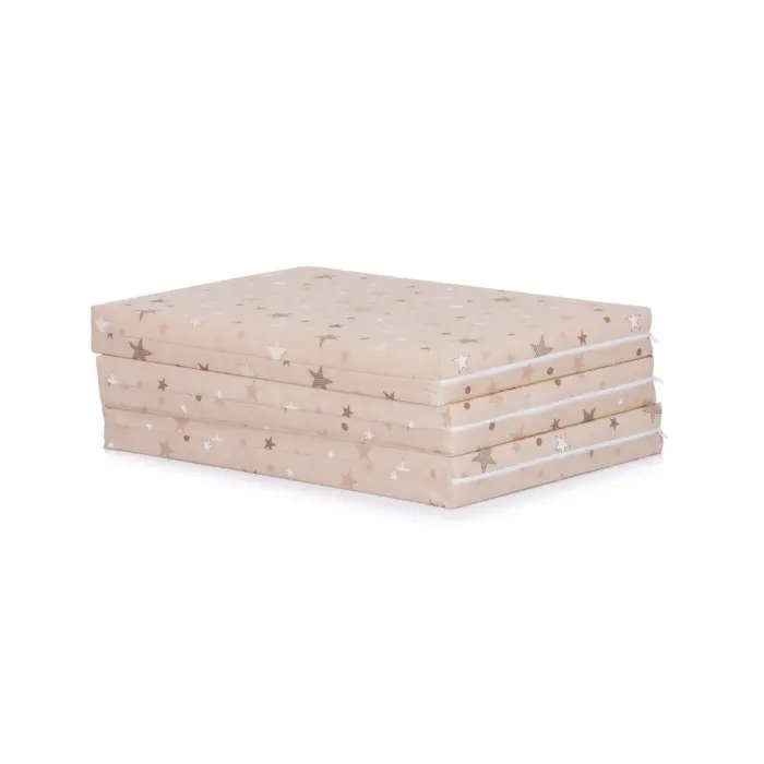 FOLDING MATTRESS – Chipolino Humus Beige Stars