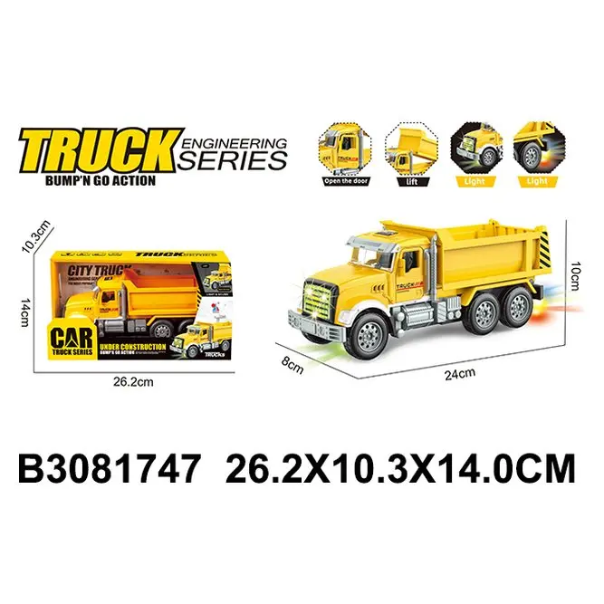ak-3081747-1 Construction dump truck with light and music