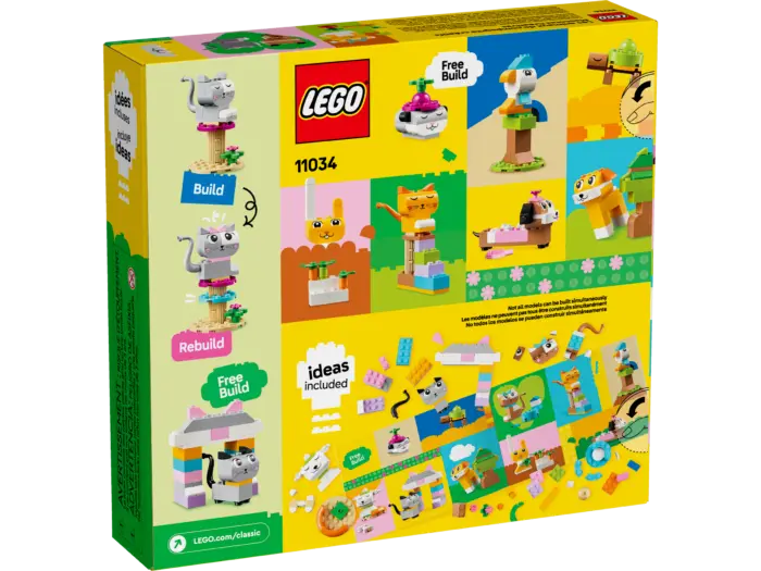 LEGO® Classic Kafshë shtëpiake kreative (11034)