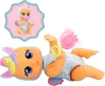 Cry Babies Crawling Jenna – kukull bebe që zvarritet me 35 tinguj realistë