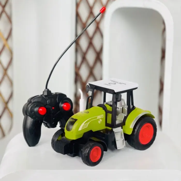 Remote control tractor with lights, 27 MHz