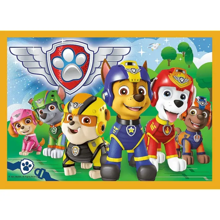 Trefl Сложувалка 4 во 1 Paw Patrol на одмор, 35, 48, 54 и 70 парчиња – слика 6
