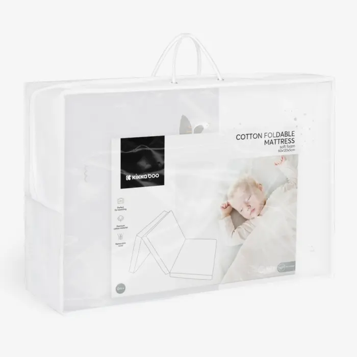 Kikka Boo Folding mattress for travel cot Seally Me, 60 x 120 x 5 cm