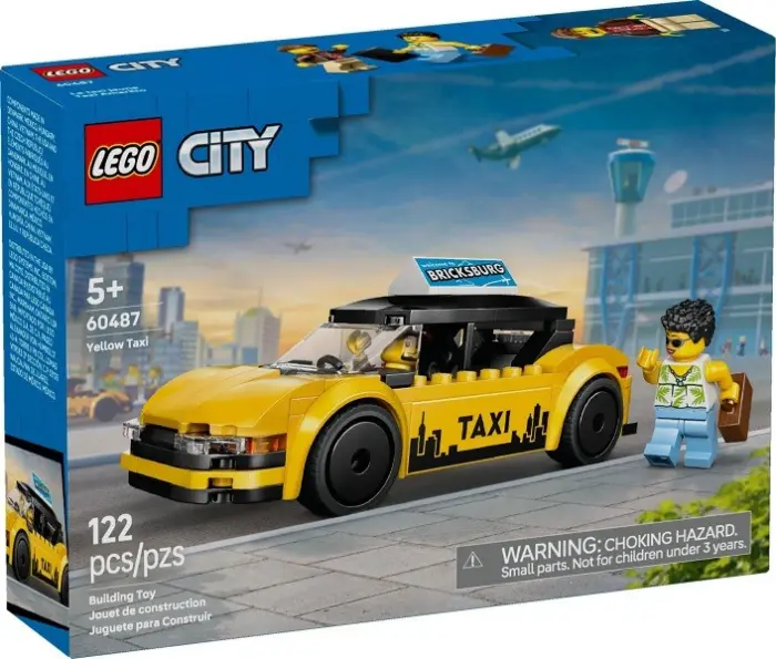 LEGO® City Yellow Taxi (60487)
