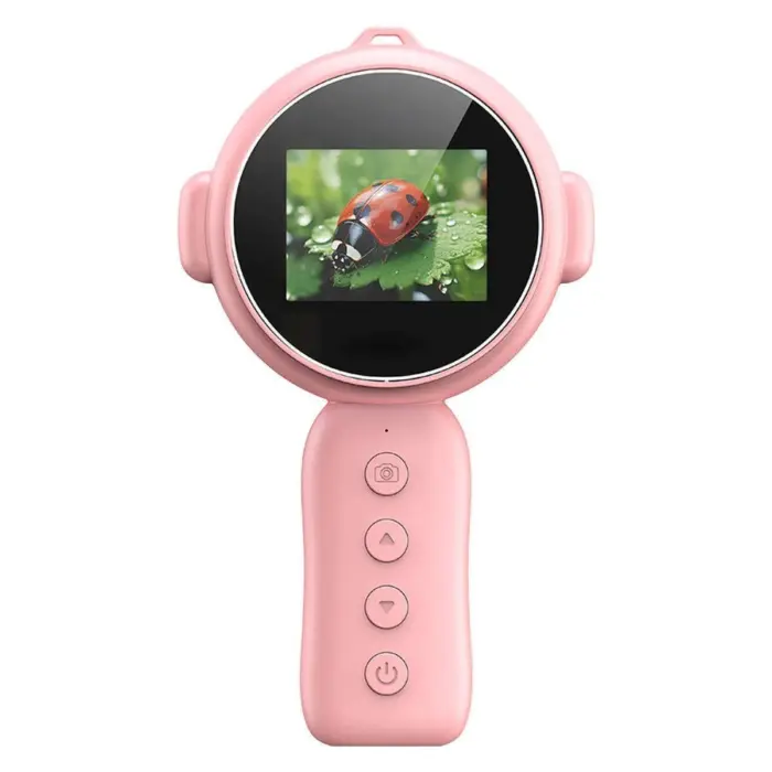 Free2Play Kiddigit Mikroskop dixhital me kamerë Little Explorer, rozë