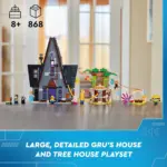 LEGO® Despicable Me 4 – Minionët dhe vila familjare e Gru (75583)