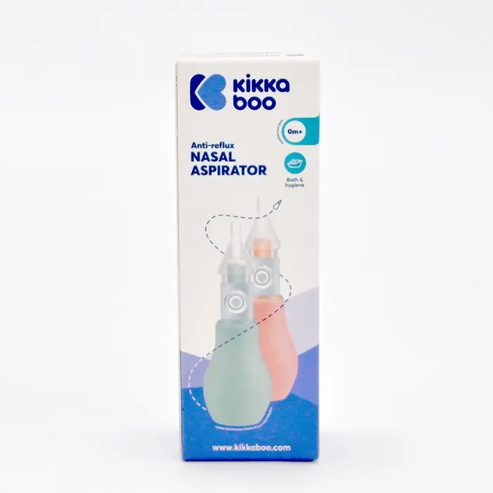 Kikka Boo Aspirator hundësh Anti-reflux me majë të butë silikoni, rozë – foto 3