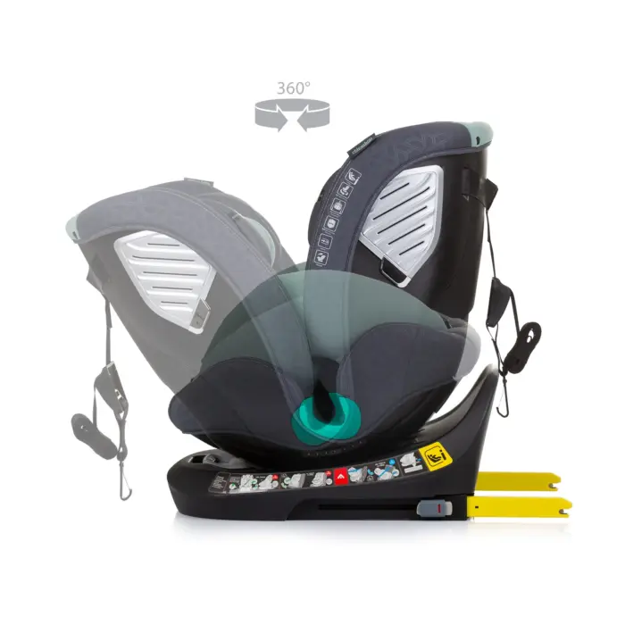 Седиште за во Кола Supreme- Pastel Green