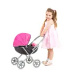 Doll Stroller Daisy- Hearts