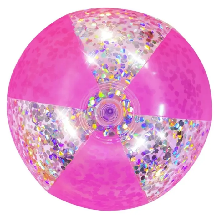 Bestway Glitter Fusion beach ball with shiny glitter, 41 cm