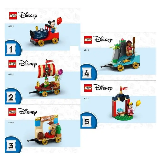 LEGO Disney Celebration Train 43212