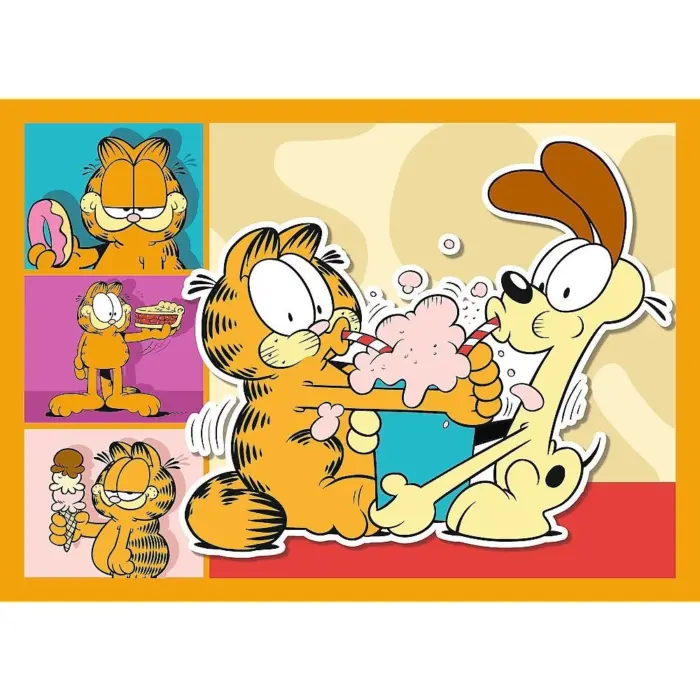 Trefl Garfield loves lasagne 4-in-1 puzzle, 35, 48, 54 and 70 pieces – image 4