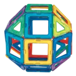 Kube magnetike shumëngjyrëshe puzzle